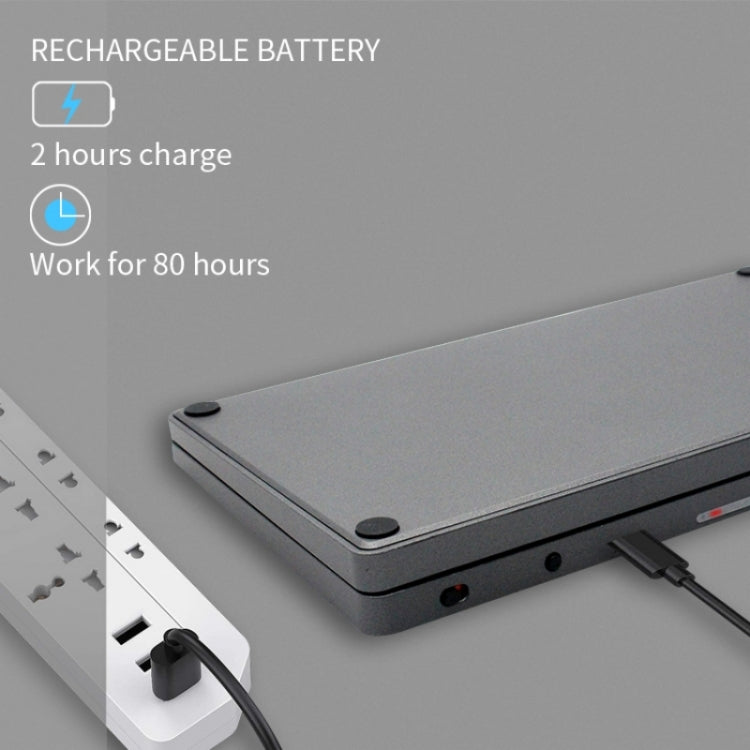 FK328T Telefono cellulare Tablet Laptop Tastiera wireless Bluetooth Tastiera portatile ripiegabile in 3, FK328T