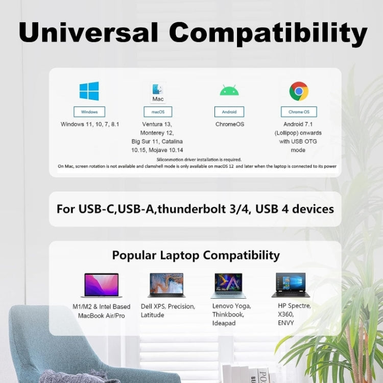 Adattatore display portatile da USB 3.0-USB-C a HDMI Wavlink UG7601HC