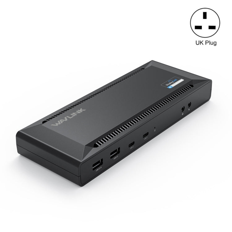 Wavlink UG69PD2 Doppia docking station integrata con ricarica rapida 4K, US Plug, EU Plug, UK Plug, AU Plug