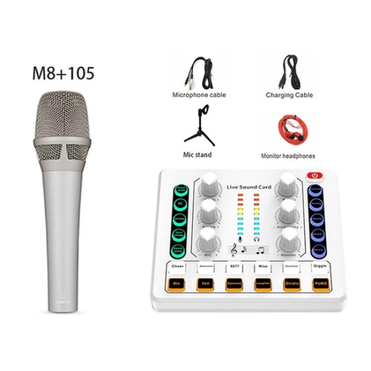 Scheda audio live BM800 con kit microfono a condensatore