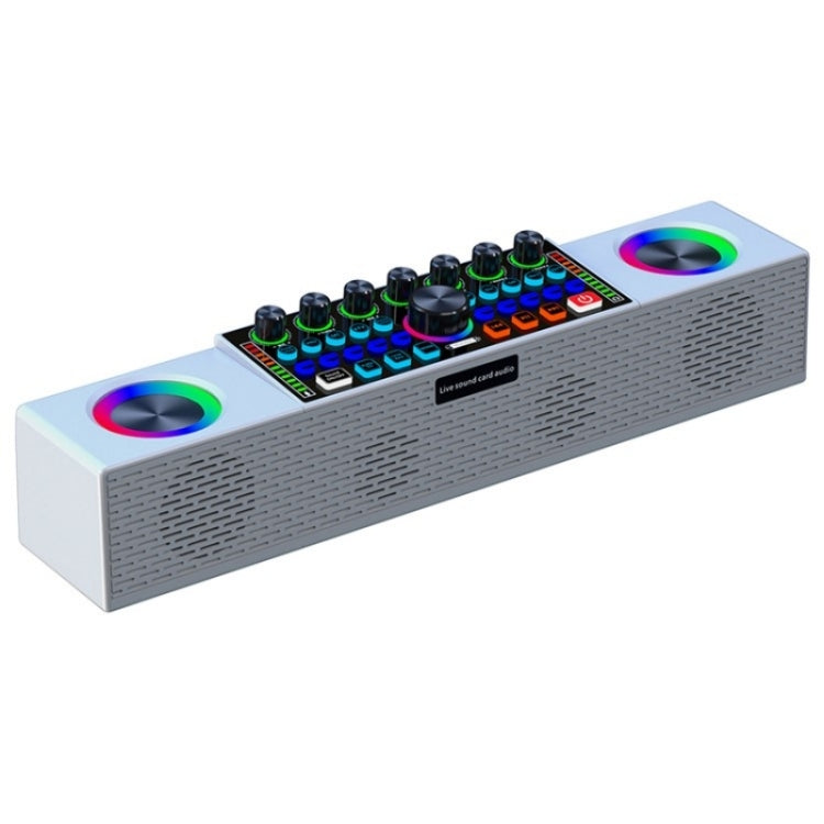 Subwoofer stereo con altoparlante per macchina all-in-one SY8 Live Sound Card con microfono