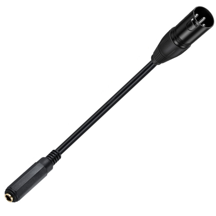 Cavo di collegamento amplificatore audio altoparlante JUNSUNMAY, lunghezza: 50 cm, 6.35mm Female to XLR Male, 6.35mm Female to XLR Female