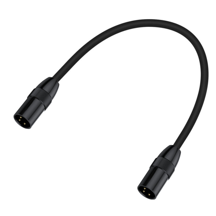 Cavo audio JUNSUNMAY XLR maschio-maschio Cavo audio a 3 pin Cavo schermato bilanciato, 0.5m, 1m, 1.5m, 2m, 3m, 5m, 10m, 15m, 20m