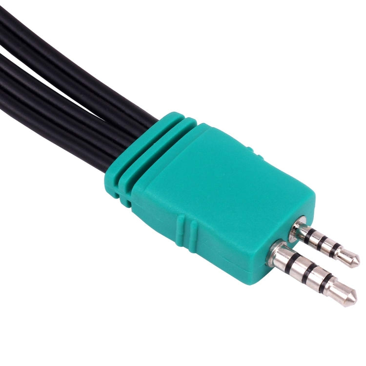 JUNSUNMAY Cavo AV da 0,3 m 3,5 mm + 2,5 mm maschio a 5 x RCA femmina per TV Samsung BN39-01154W, 30cm 3.5+2.5 to 5RCA