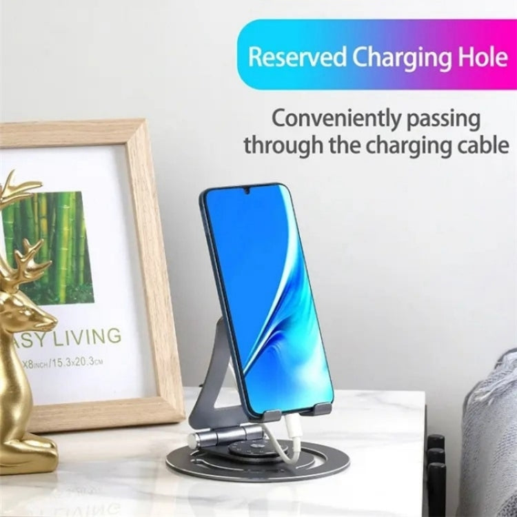 Supporto per tablet telefono desktop pieghevole portatile G60 con rotazione a 360 gradi, G60