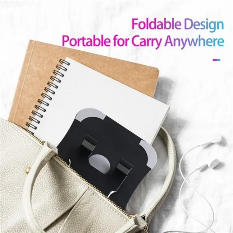 Supporto per telefono da tavolo pieghevole portatile G61 con rotazione a 360 gradi