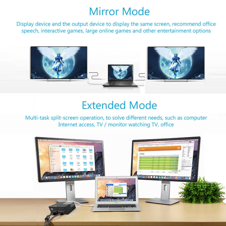 WAVLINK WL-UG39DK3 Dock video Gigabit Ethernet a ricarica rapida con doppio display Hub USB 3.0, US Plug, UK Plug, EU Plug, AU Plug
