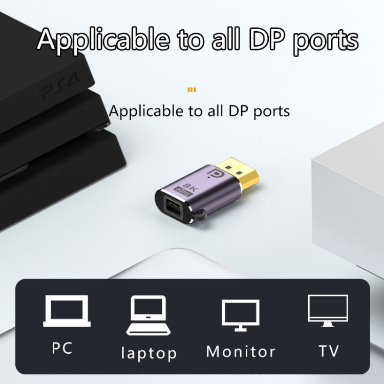 Adattatore DP 1.4 a Mini DP Trasmissione video HD 8K 60Hz espandibile, DP1.4 male to mini DP female, DP1.4 male to DP 1.4 female, mini DP male to mini DP female, mini DP male to DP 1.4 female