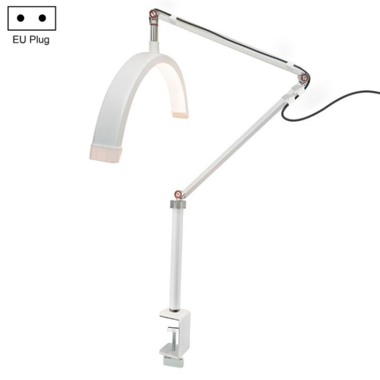 HD-M3X Per extension ciglia/tattoo/lampada per illuminazione nail art Lampada da scrivania a mezzaluna con clip da 16 pollici, US Plug, UK Plug, EU Plug, AU Plug
