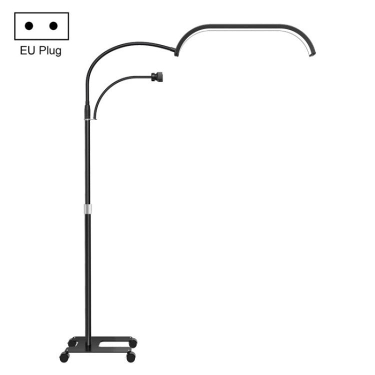 HD-G63X Lampada da terra a LED con oscuramento remoto Lampada lunare per manicure e ciglia, US Plug, UK Plug, EU Plug, AU Plug