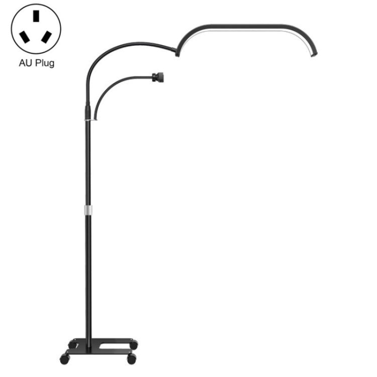 HD-G63X Lampada da terra a LED con oscuramento remoto Lampada lunare per manicure e ciglia, US Plug, UK Plug, EU Plug, AU Plug