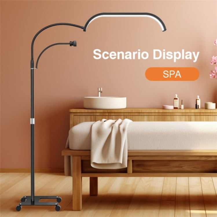 HD-G63X Lampada da terra a LED con oscuramento remoto Lampada lunare per manicure e ciglia, US Plug, UK Plug, EU Plug, AU Plug