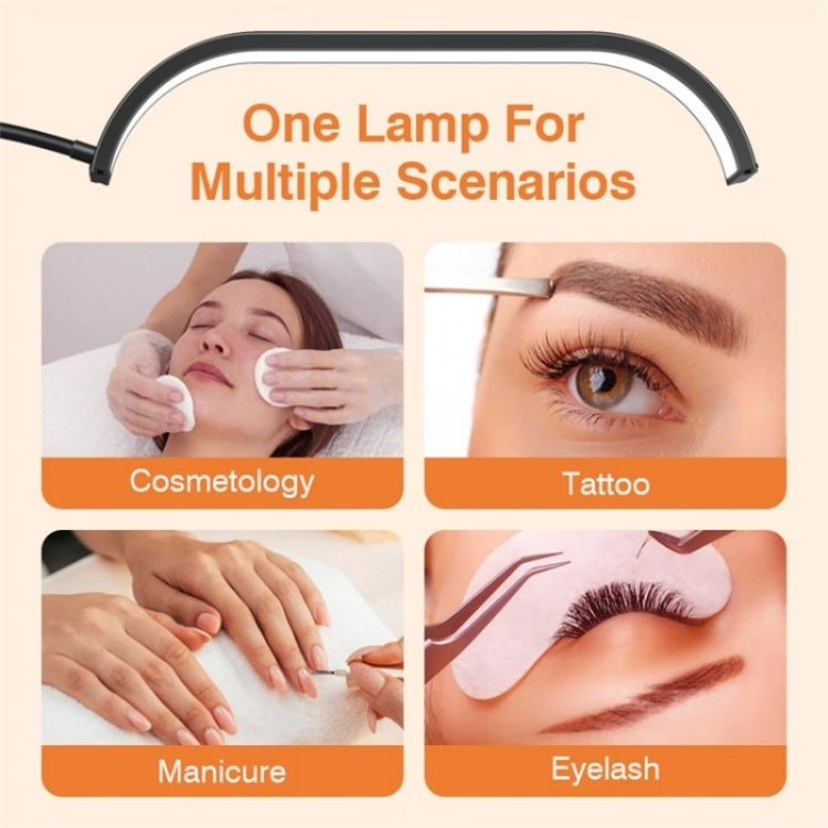 HD-G63X Lampada da terra a LED con oscuramento remoto Lampada lunare per manicure e ciglia, US Plug, UK Plug, EU Plug, AU Plug