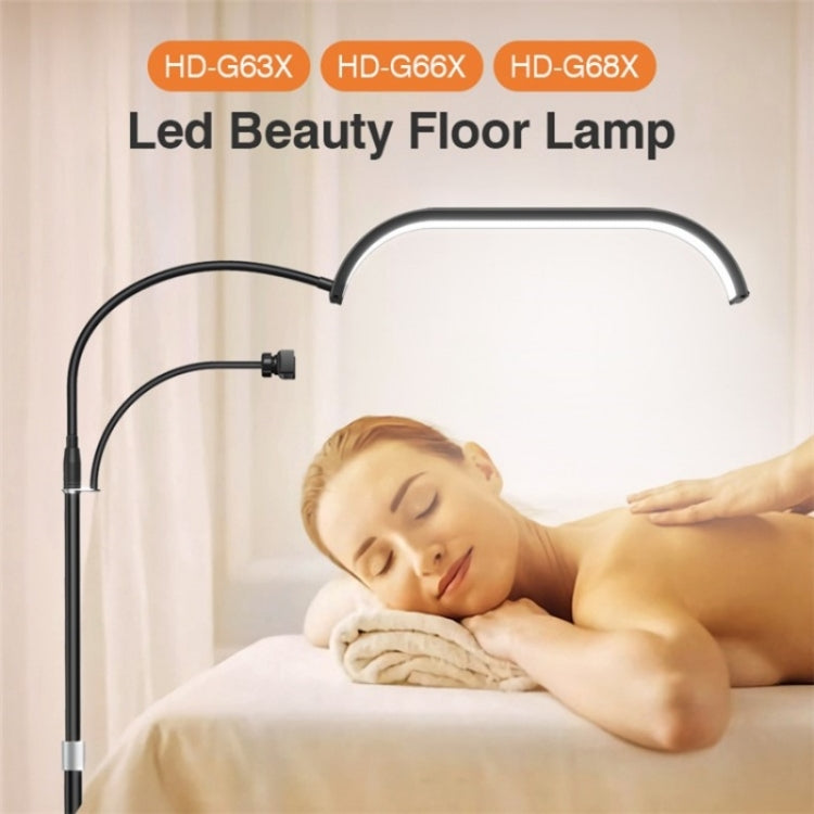 HD-G63X Lampada da terra a LED con oscuramento remoto Lampada lunare per manicure e ciglia, US Plug, UK Plug, EU Plug, AU Plug