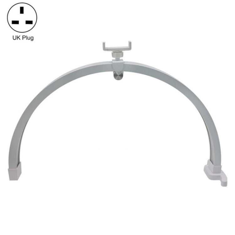 Lampada per nail art con controllo touch, lampada a mezzaluna pieghevole M12X a LED, lunghezza: 56 cm, US Plug, UK Plug, EU Plug, AU Plug