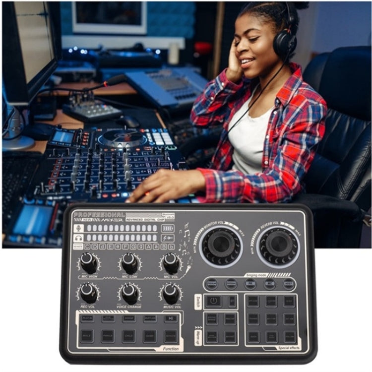 Mixer audio professionale con scheda audio live multifunzionale SK600, SK600