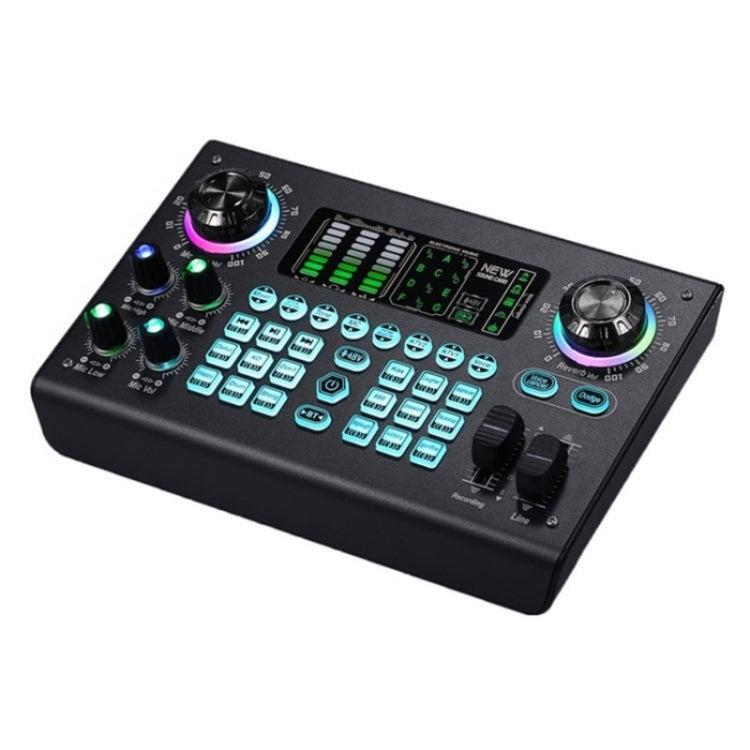 Mixer audio mobile per scheda audio karaoke con registrazione in streaming live C100, C100