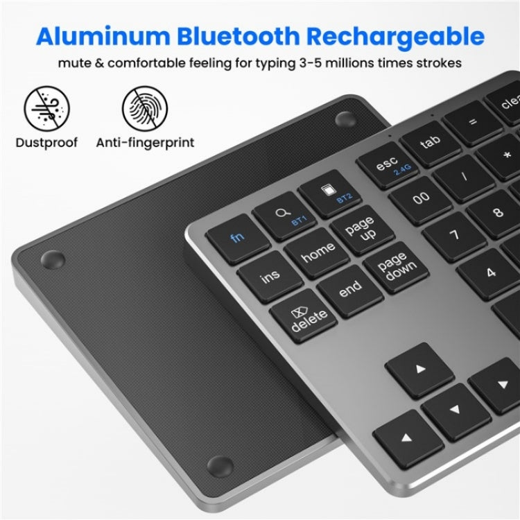 K-35 Tastiera per computer portatile Accessori per tablet a 35 tasti Tastiera Bluetooth