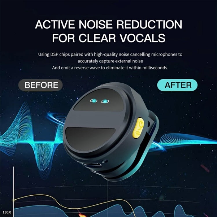 Microfono wireless lavalier con riduzione intelligente del rumore SX21 a 8 pin con porta 2.4G, 8 Pin Port