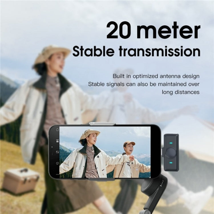 Microfono wireless lavalier con riduzione intelligente del rumore SX21 a 8 pin con porta 2.4G, 8 Pin Port