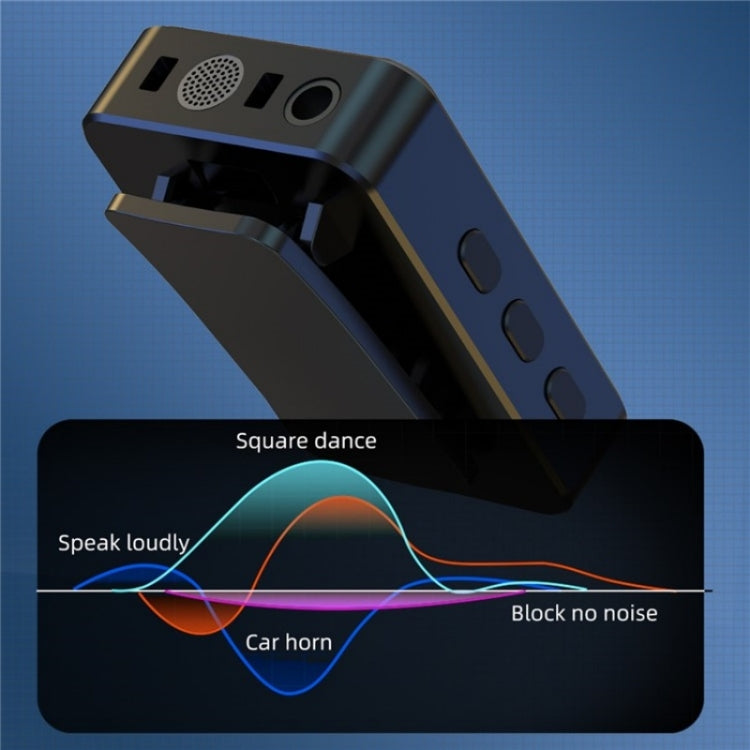 Microfono wireless clip-on lavalier SX12 con doppio microfono + ricevitore