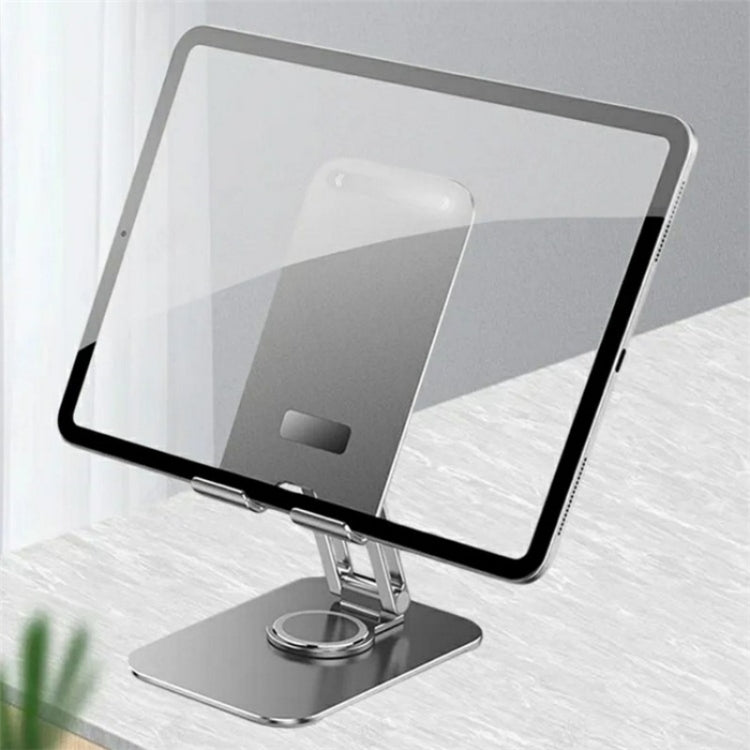 Supporto per telefono da tavolo in lega di alluminio con supporto girevole per tablet cellulare JMARY MK-61, MK61