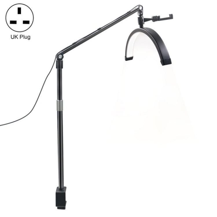 Lampada per manicure di bellezza a forma di mezzaluna da 23 pollici D-M30X Luce di riempimento curva, US Plug, UK Plug, AU Plug, EU Plug