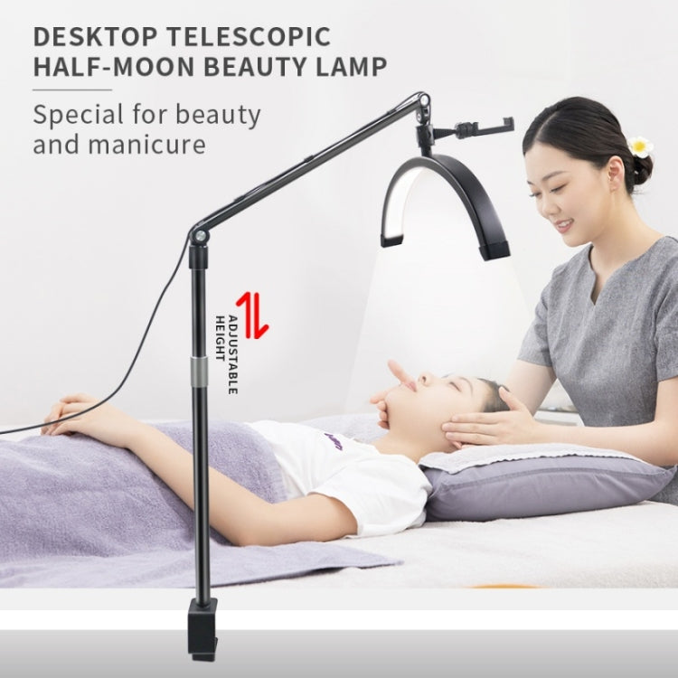 Lampada per manicure di bellezza a forma di mezzaluna da 23 pollici D-M30X Luce di riempimento curva, US Plug, UK Plug, AU Plug, EU Plug