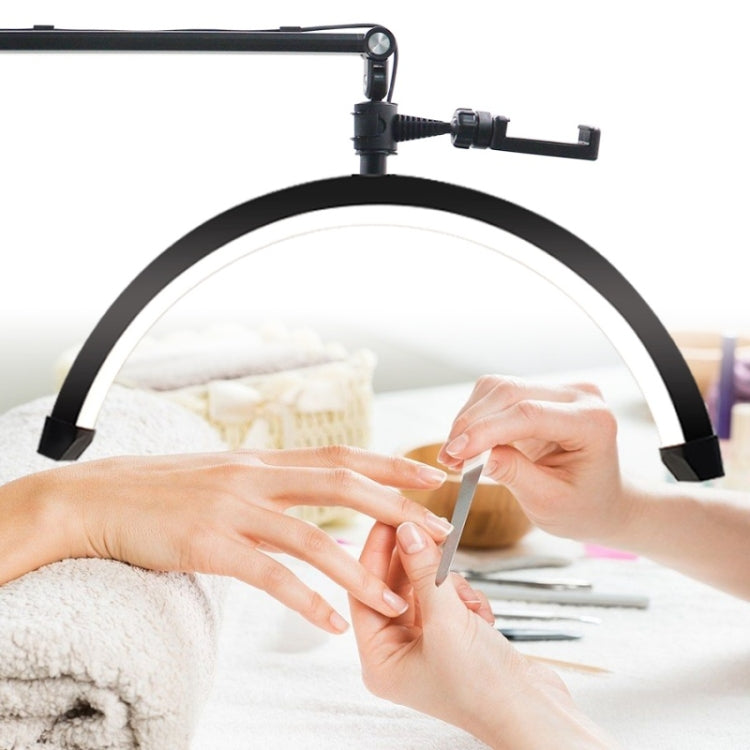 Lampada per manicure di bellezza a forma di mezzaluna da 23 pollici D-M30X Luce di riempimento curva, US Plug, UK Plug, AU Plug, EU Plug