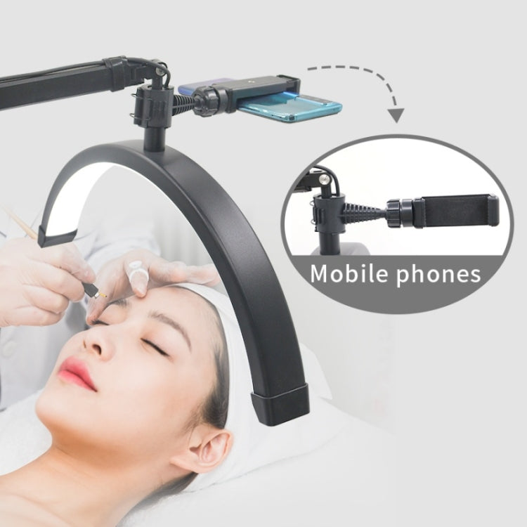 Lampada tecnologica per ciglia a mezza luna con luminosità regolabile HD-M3X Pro da 16 pollici, US Plug, EU Plug, UK Plug, AU Plug