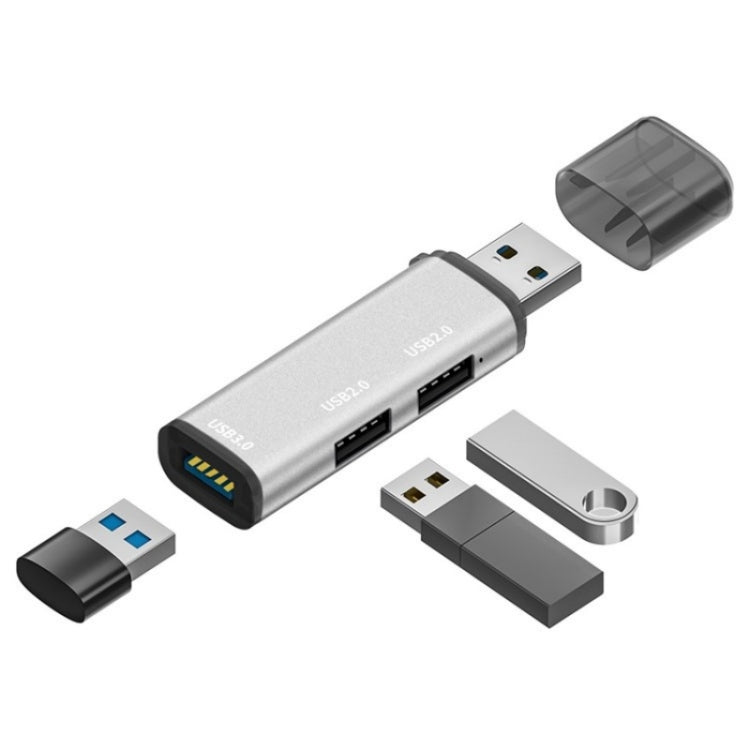 ADS-302A 3 in 1 USB a USB 3.0 / 2.0 Hub Stazione di Espansione Adattatore USB