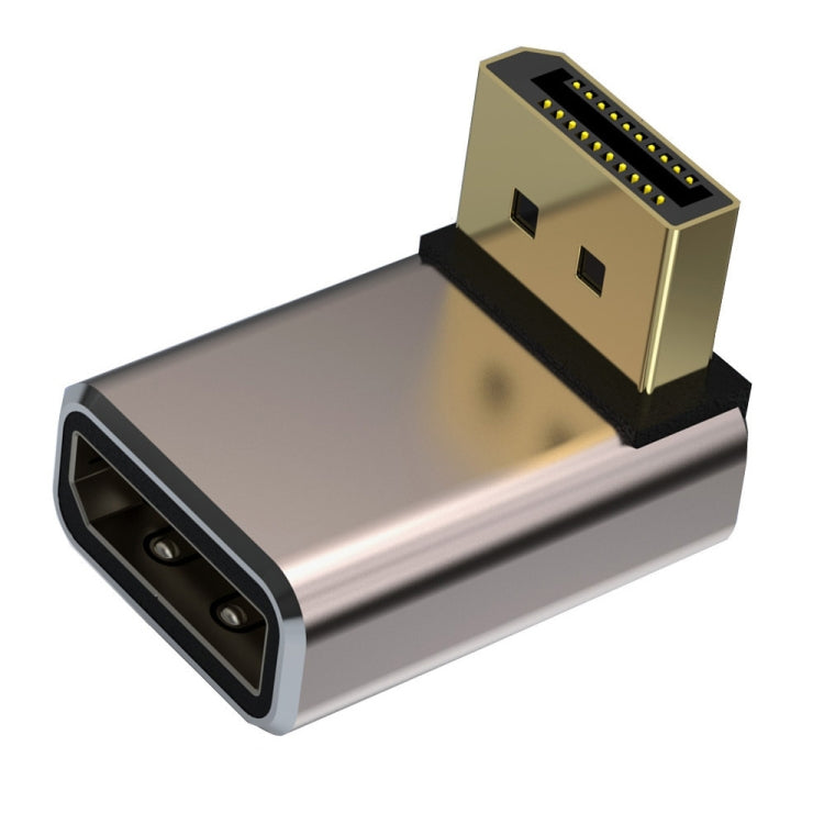 JUNSUNMAY 8K 60Hz PD1.4 Adattatore convertitore Displayport maschio a Displayport femmina, Up, Down, Left, Right