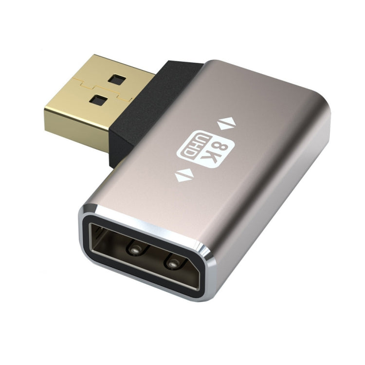 JUNSUNMAY 8K 60Hz PD1.4 Adattatore convertitore Displayport maschio a Displayport femmina, Up, Down, Left, Right