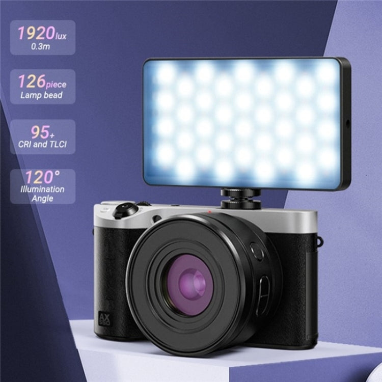 M1SE 12 Effetti RGB Lampada fotografica Schermo TFT da 0,96 pollici Luce di riempimento tascabile, M1SE
