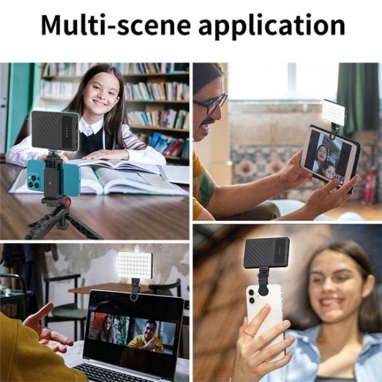 V16SE per telefono cellulare / tablet / laptop Tre modalità di luce Clip-On Pocket Mini Fill Light, V16SE
