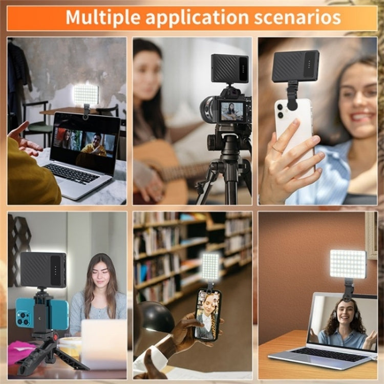 V16SE per telefono cellulare / tablet / laptop Tre modalità di luce Clip-On Pocket Mini Fill Light, V16SE