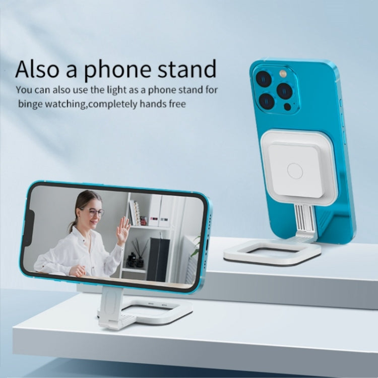 V18 Lampada portatile per selfie magnetica con luce LED per lo streaming live della bellezza della pelle