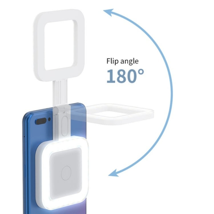 V18 Lampada portatile per selfie magnetica con luce LED per lo streaming live della bellezza della pelle