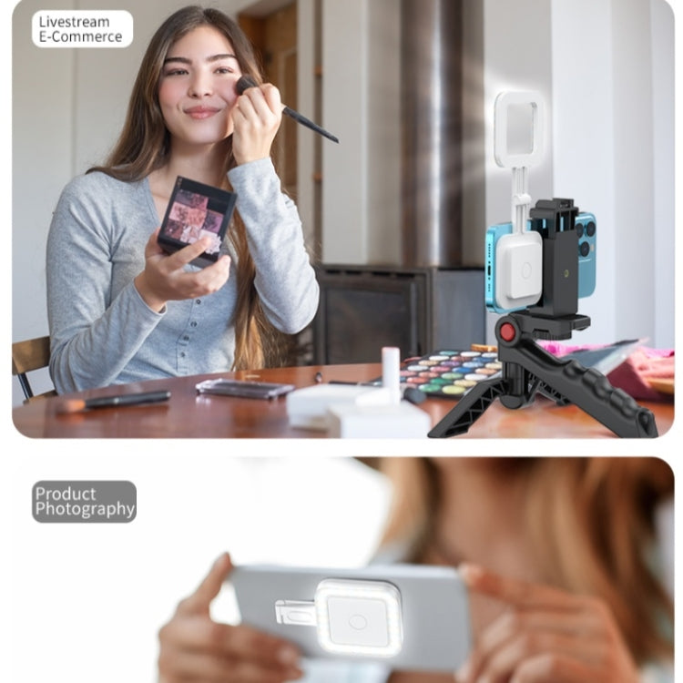 V18 Lampada portatile per selfie magnetica con luce LED per lo streaming live della bellezza della pelle