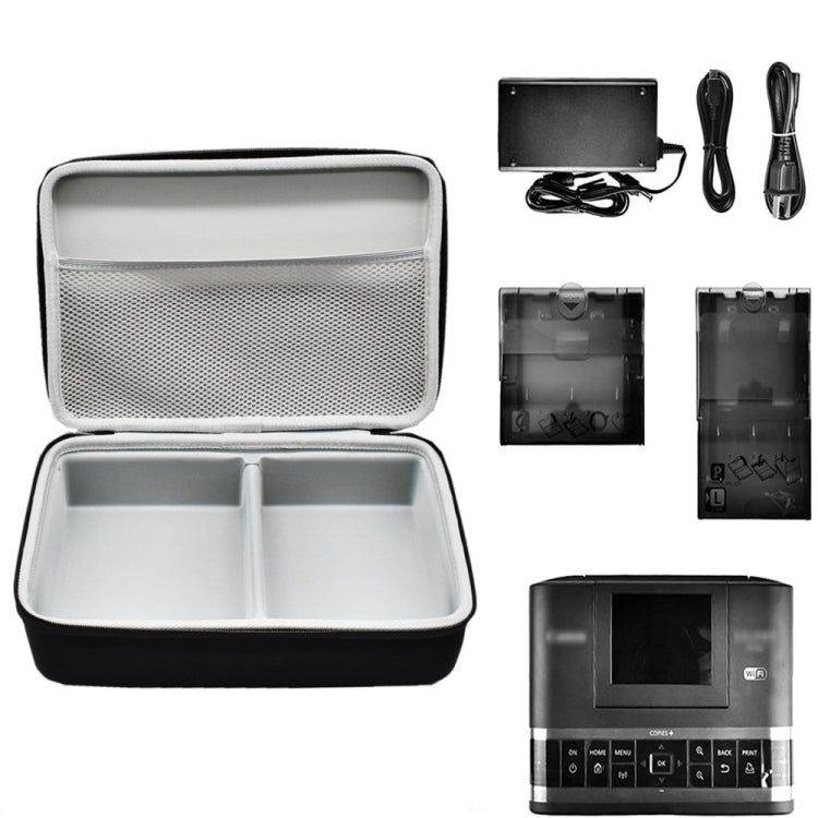 Per Canon SELPHY CP1300 / CP1200 / CP1500 Stampante fotografica wireless Borsa di stoccaggio Custodia protettiva rigida da viaggio per esterni