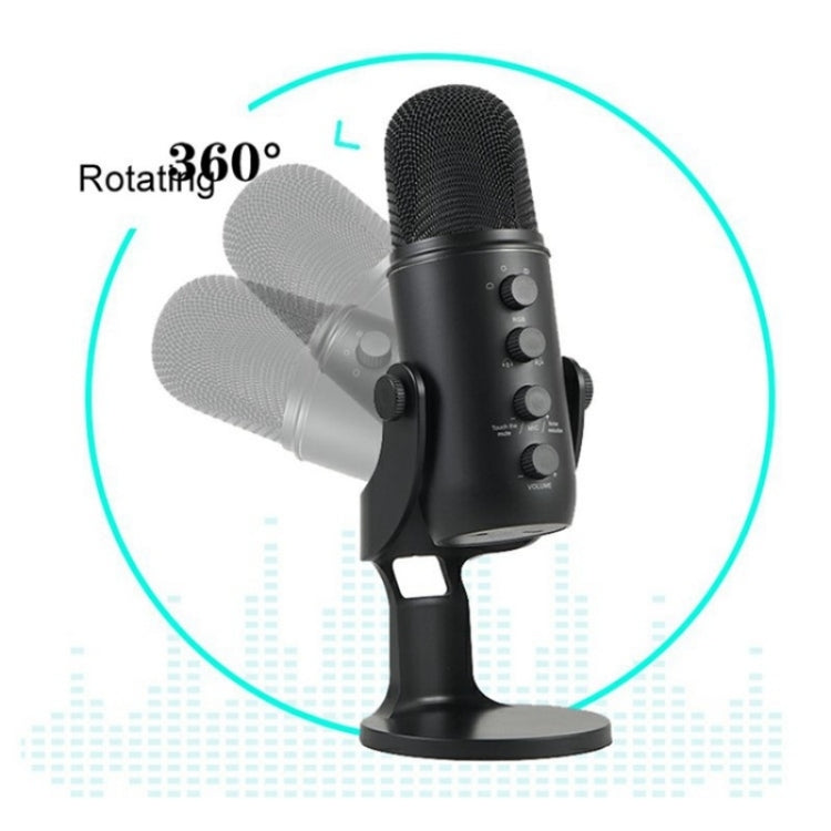 SM-20 per microfono da tavolo a condensatore USB per videoconferenza con riduzione del rumore, SM-20