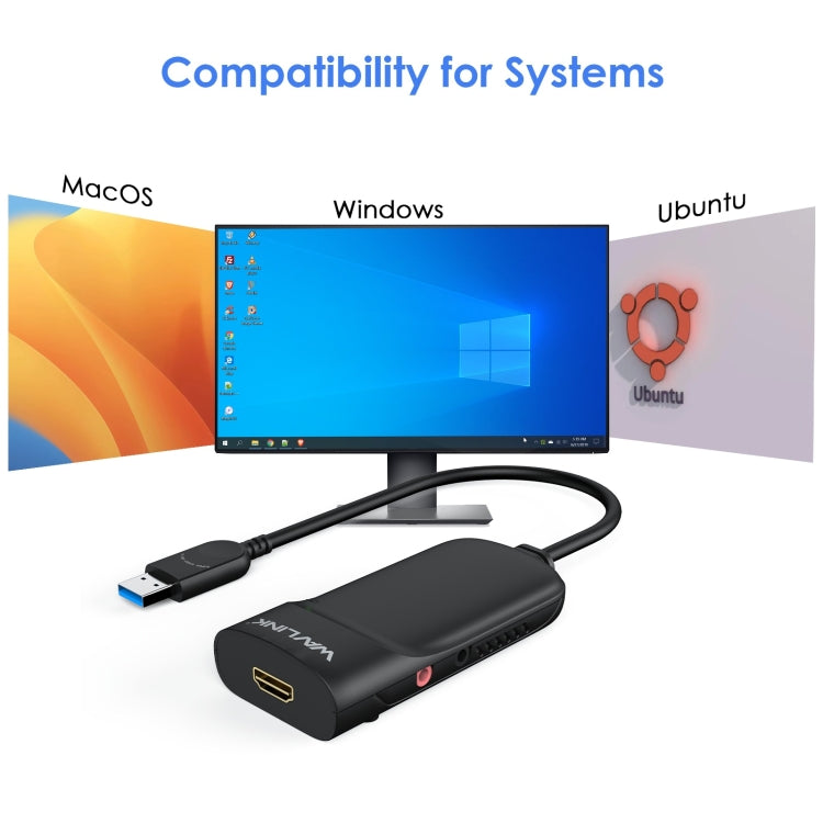Adattatore grafico video USB 3.0 a HDMI/multi monitor super veloce WAVLINK UG3501H