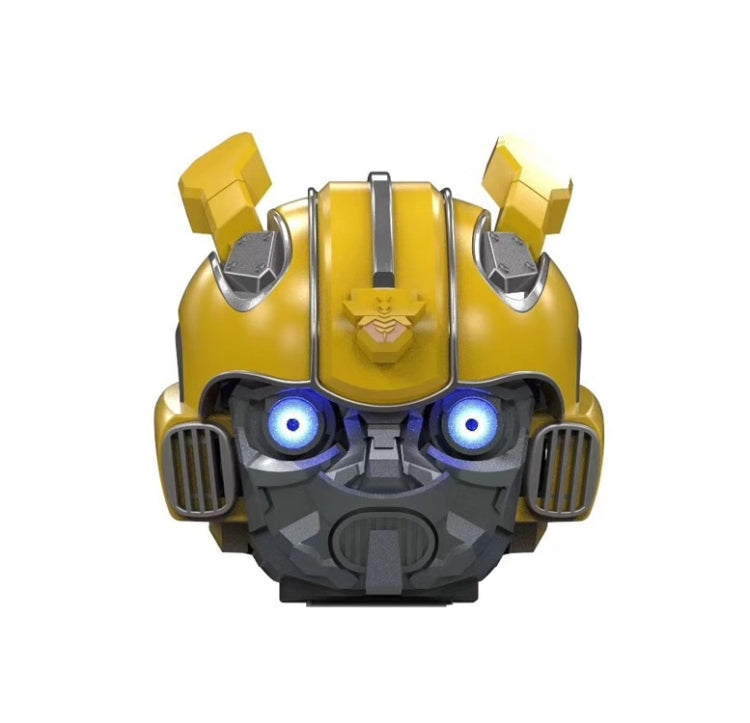 Altoparlante Bluetooth 5.0, altoparlante Cartoon Bumblebee, supporto TF, funzione FM, materiale metallico