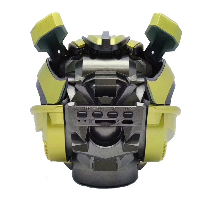 Altoparlante Bluetooth 5.0, altoparlante Cartoon Bumblebee, supporto TF, funzione FM, materiale metallico