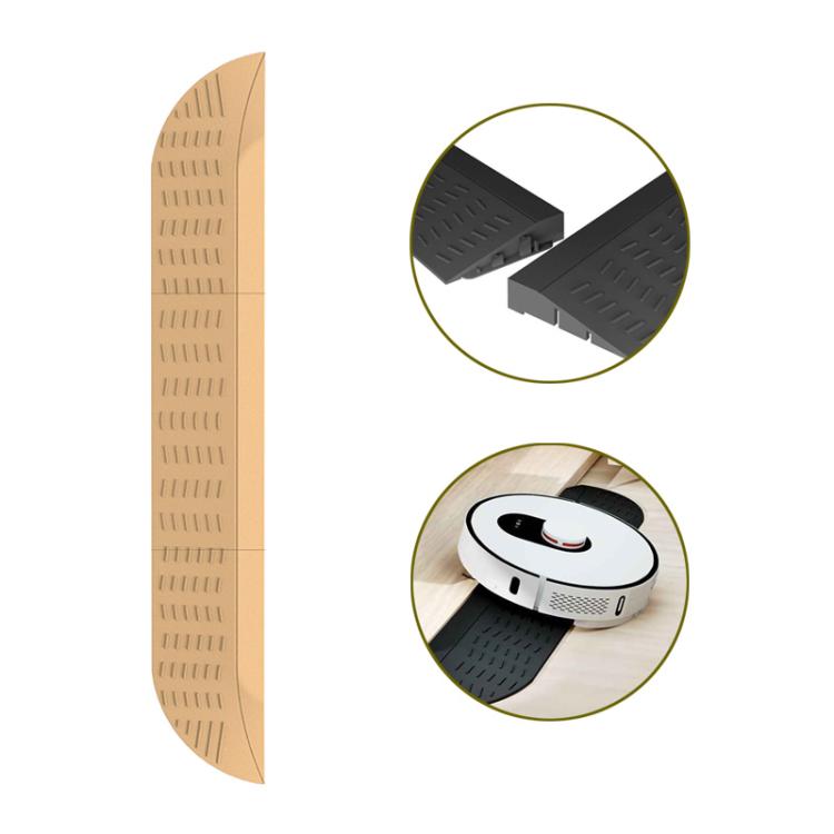 JUNSUNMAY per Ecovacs / iRobot / Mijia / Dreame Robot spazzante universale barre di soglia rampa tappetino