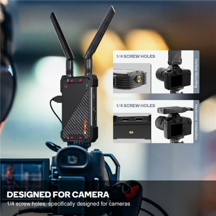 BOVBOX 081 Trasmettitore e ricevitore video HD 1080P con portata 400 m Utilizza l'extender HDMI wireless, US Plug, UK Plug, EU Plug, AU Plug