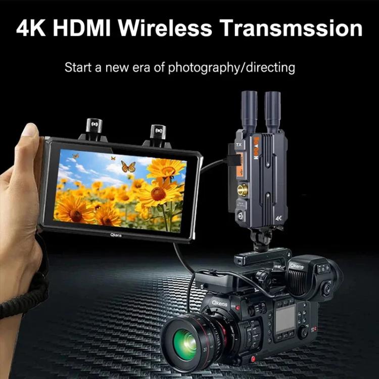 BOVBOX 098 per fotocamere DSLR 4K HD Wireless Extender SDI HDMI Doppia interfaccia Video Monitor, US Plug, UK Plug, EU Plug, AU Plug