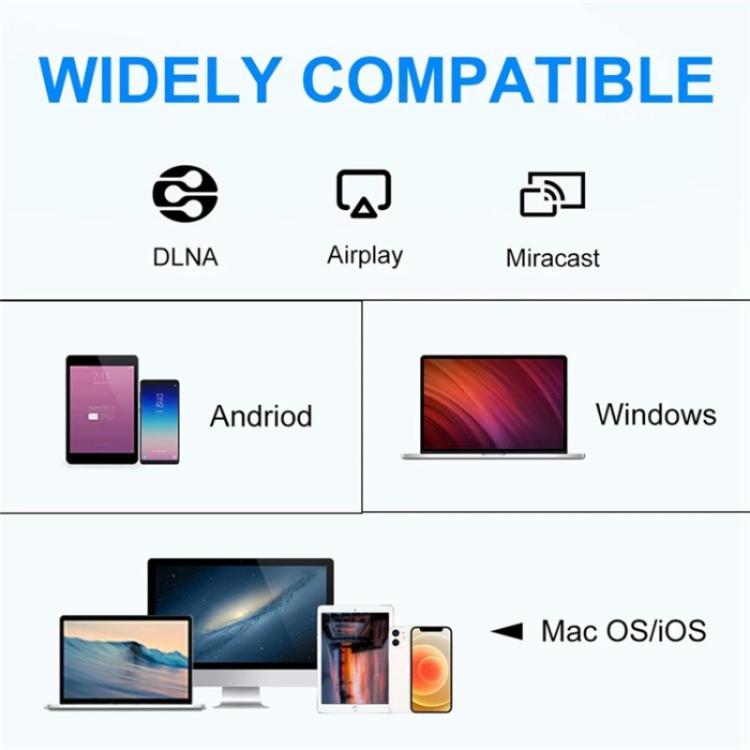 BOVBOX 091-HD Conferenza Uso 100M Wireless WiFi HDMI Extender Video Trasmettitore Ricevitore, US Plug, UK Plug, EU Plug, AU Plug