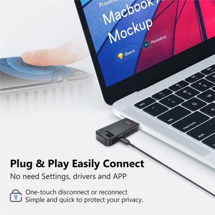 BOVBOX 091-HD Conferenza Uso 100M Wireless WiFi HDMI Extender Video Trasmettitore Ricevitore, US Plug, UK Plug, EU Plug, AU Plug