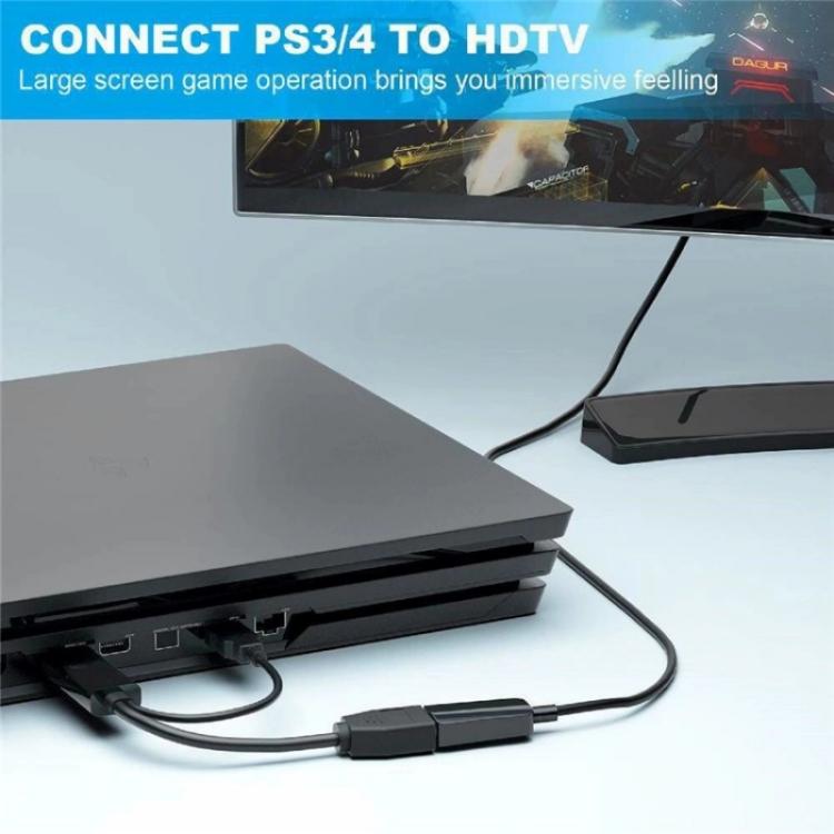 Convertitore HD1 HDMI 2.0b maschio a DP 1.4 femmina 4K 60Hz Cavo adattatore HDMI a DisplayPort